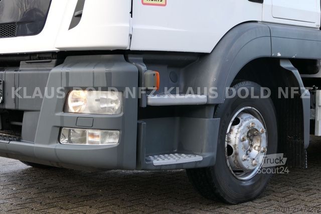 Automašīnu pārvadātājs furgons MAN TGL 8.250 geschloss. Autotransp. Moetefindt