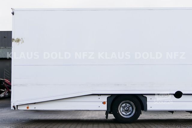 Automašīnu pārvadātājs furgons MAN TGL 8.250 geschloss. Autotransp. Moetefindt