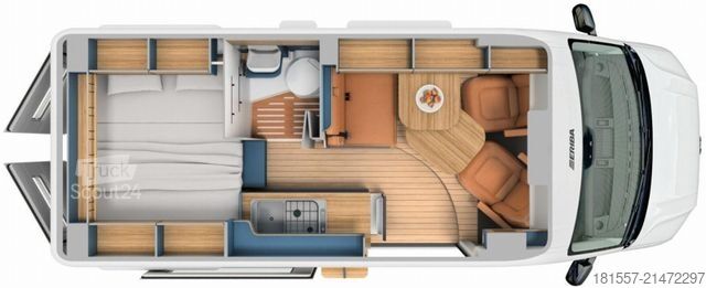 Camping-car HYMER/ERIBA Eriba Car 600 Dieselheizung / Automatik / 163 PS