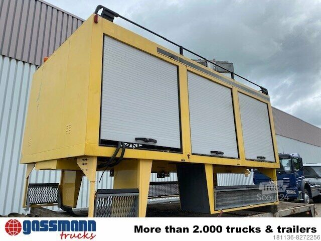 Ladbil med lad Werkstattkofferaufbau mit Stromgenerator