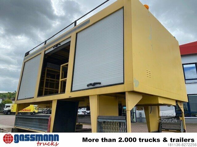 Ladbil med lad Werkstattkofferaufbau mit Stromgenerator