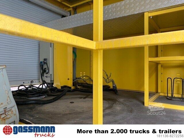 Ladbil med lad Werkstattkofferaufbau mit Stromgenerator