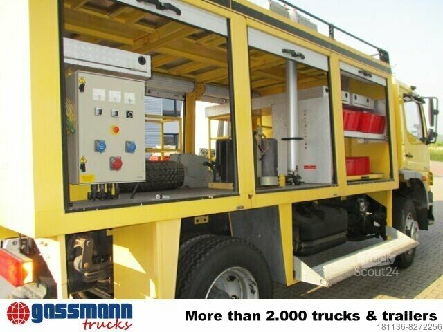 Ladbil med lad Werkstattkofferaufbau mit Stromgenerator