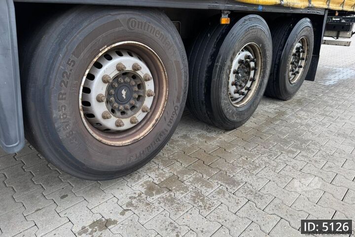 Schuifzeilen Schmitz Cargobull SCB*S3T / Disk brakes