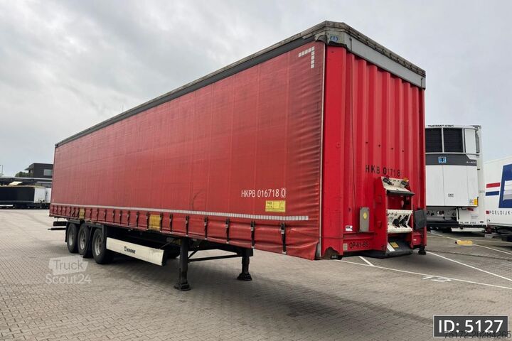 انزلاق القماش المشمع Krone SD / BPW Drum / Huckepack