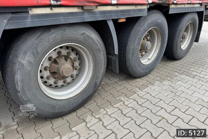 انزلاق القماش المشمع Krone SD / BPW Drum / Huckepack