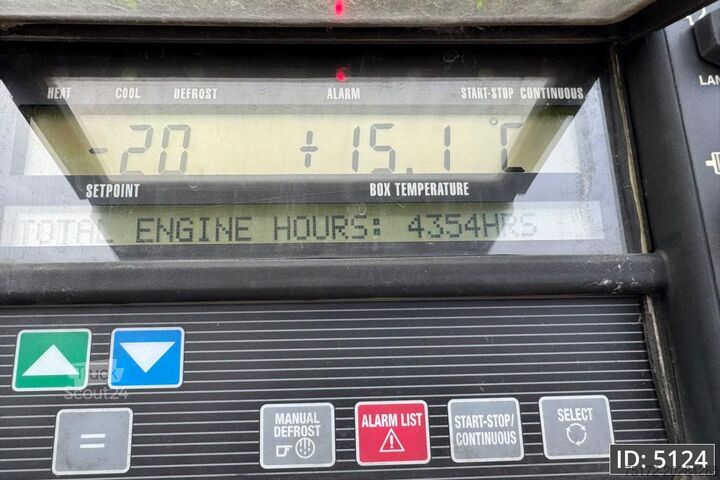 Gekoeld/bevroren transport Schmitz Cargobull SKO 24 / Disk brakes / Carrier Vector 1550 / Pa...