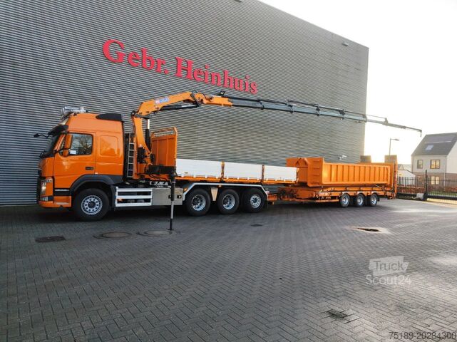 Benne Volvo FM 500 8x4 Tridem Multilift XR20ZL HMF 2620 K8 ...