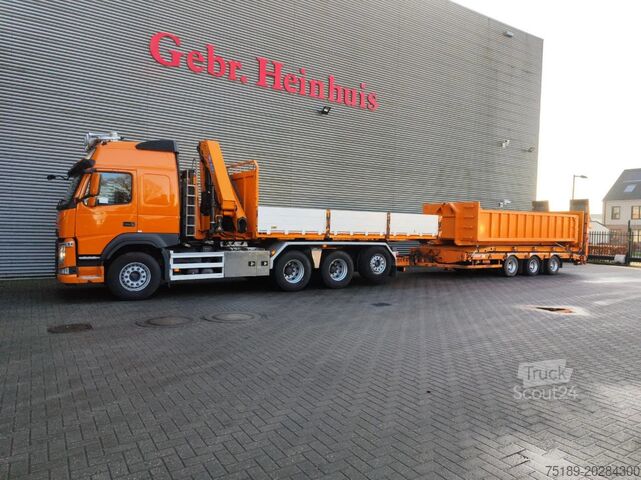 Benne Volvo FM 500 8x4 Tridem Multilift XR20ZL HMF 2620 K8 ...