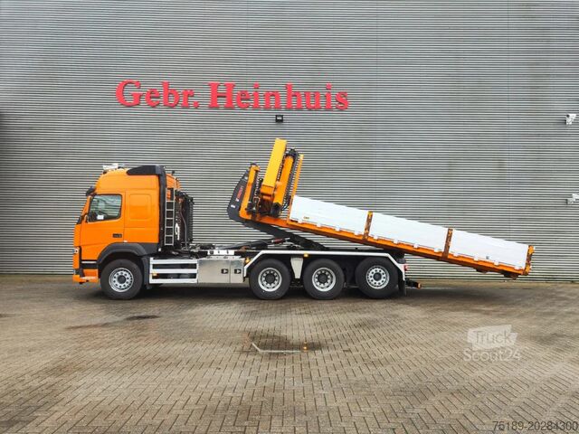 Benne Volvo FM 500 8x4 Tridem Multilift XR20ZL HMF 2620 K8 ...