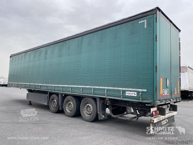 Semi-reboque aberto com lona Schmitz Cargobull Semitrailer Curtainsider Coil