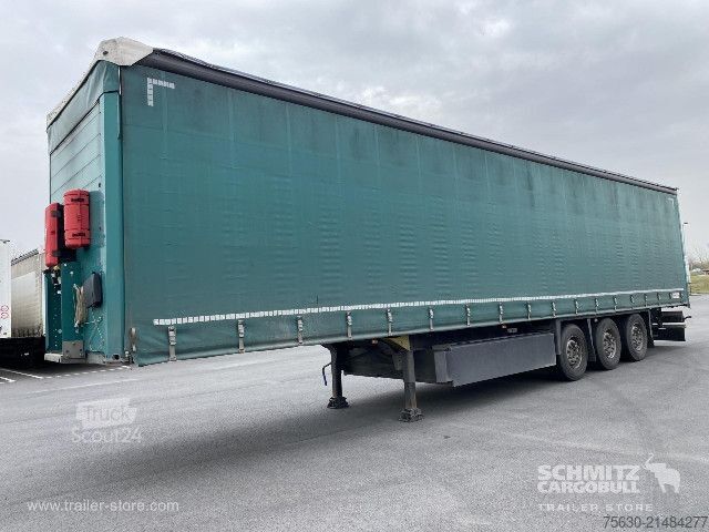 Semi-reboque aberto com lona Schmitz Cargobull Semitrailer Curtainsider Coil