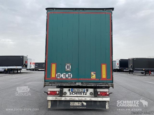 Semi-reboque aberto com lona Schmitz Cargobull Semitrailer Curtainsider Coil