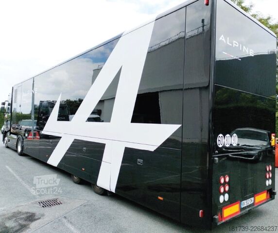 Servisný náves Schuler SF 13900 RTT workshop semi-trailer