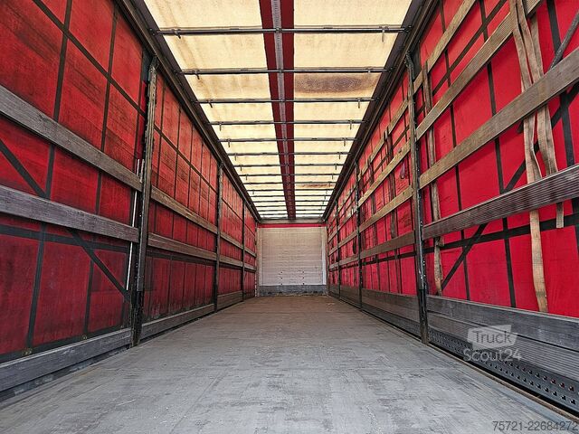 Skjutbara presenningar SCHMITZ SCS 24/L LIFT AXLE