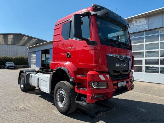 Standartinis traktoriaus blokas MAN TGS 18.510 4x4 SZM - Kipphyd. Blatt Luft Pritard