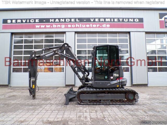 Midi-Bagger Eurocomach 75TR BJ 2024 DEMO mit ca. 150 Bh