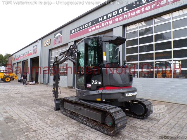 Midi-Bagger Eurocomach 75TR BJ 2024 DEMO mit ca. 150 Bh