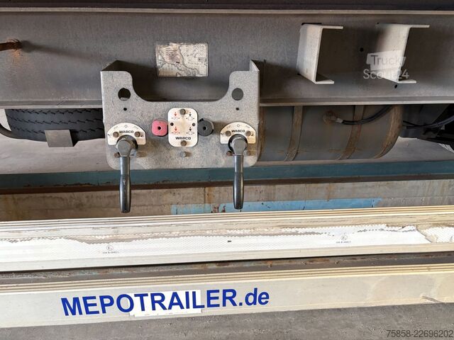 Swap chassis trailer SOMMER Lafette Verzinkt langer Hub 17,5 Reifen