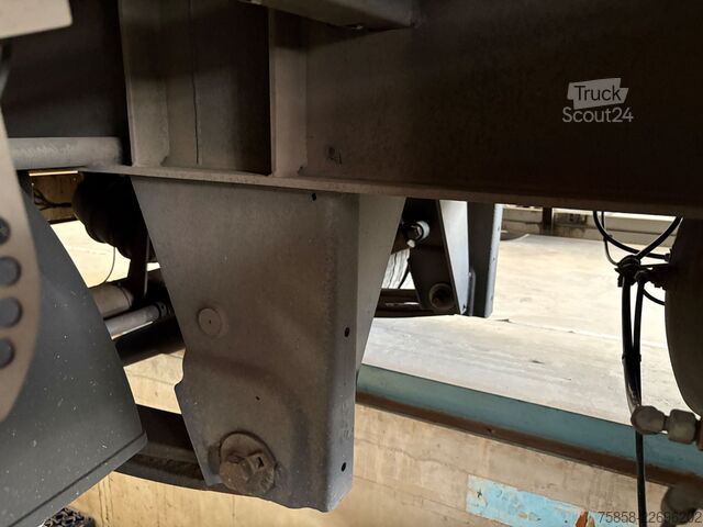 Swap chassis trailer SOMMER Lafette Verzinkt langer Hub 17,5 Reifen