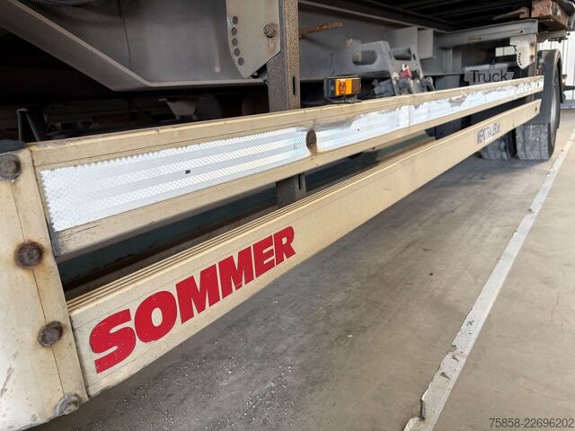 Swap chassis trailer SOMMER Lafette Verzinkt langer Hub 17,5 Reifen