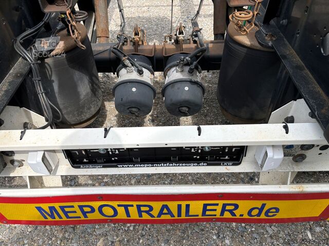 Swap chassis trailer Krone BDF Lafette 235/75R17,5 Zwilling BPW