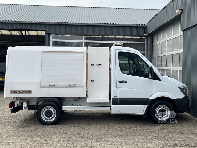 Skraldevogn Mercedes-Benz Sprinter 314 CDI Automaat Veegvuilkipper Kipper...