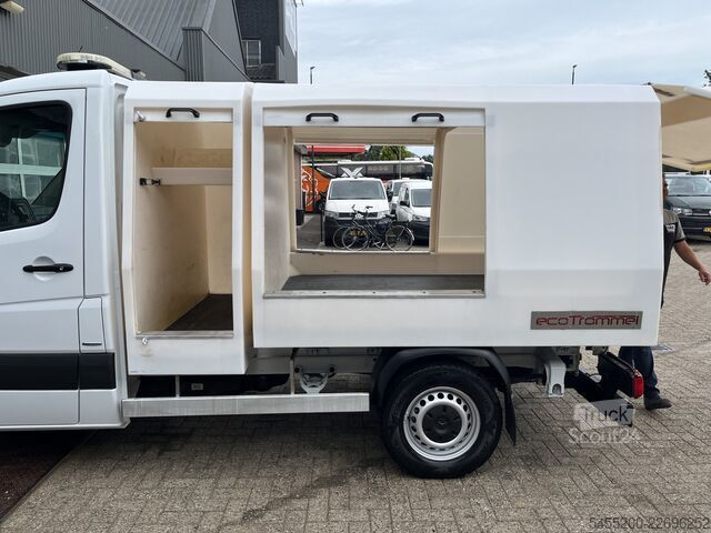 Skraldevogn Mercedes-Benz Sprinter 314 CDI Automaat Veegvuilkipper Kipper...