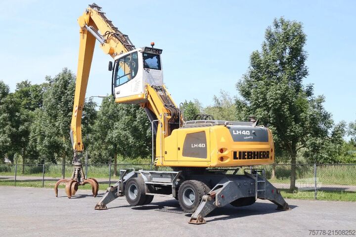 Materialumschlagmaschine Liebherr LH 40 M LITRONIC | GRAB | QUICK COUPLER | 16 METER