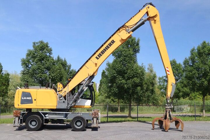 Materialumschlagmaschine Liebherr LH 40 M LITRONIC | GRAB | QUICK COUPLER | 16 METER
