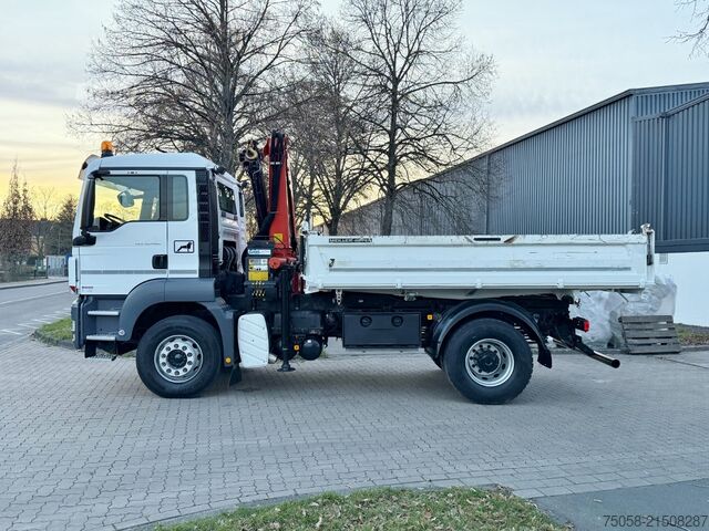 żuraw samochodowy MAN TGS 18.400 - 3 Seiten Kipper - Kran PK