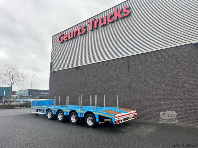 Pusiau mažo įkrovimo įrenginys Max Trailer F-S44-1A1Y 4 ASSER SEMIE/LOWLOADER/SEMIE TIEFLADER