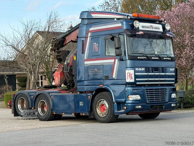 Standard-SZM DAF XF480 6x2 TREKKER MET 60 T/M KRAAN FASSI!!FLYJI...