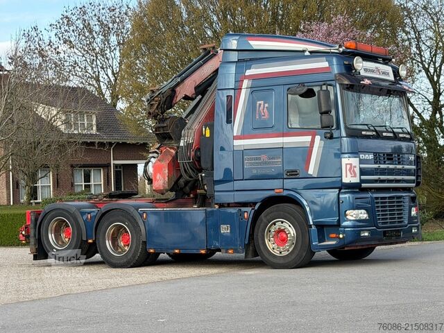 Standard-SZM DAF XF480 6x2 TREKKER MET 60 T/M KRAAN FASSI!!FLYJI...