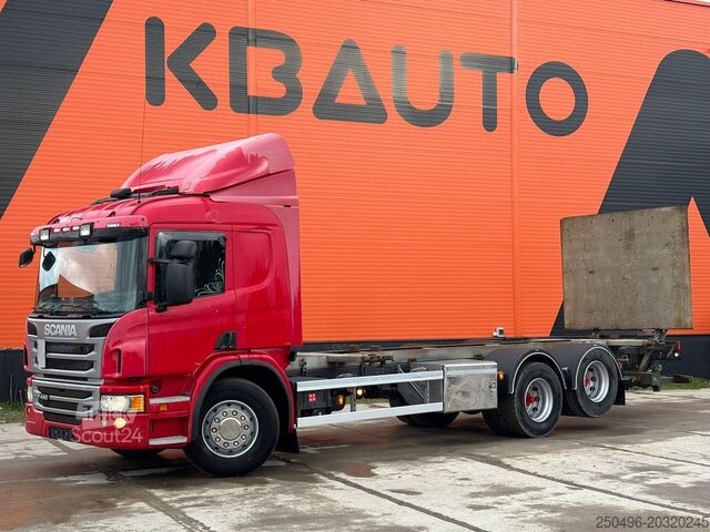 Containervervoer Scania P 440 6x2 RETARDER / CHASSIS L=7741 mm