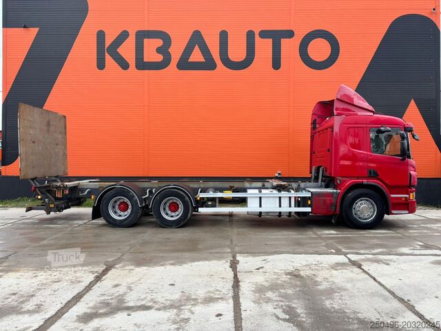 Containervervoer Scania P 440 6x2 RETARDER / CHASSIS L=7741 mm