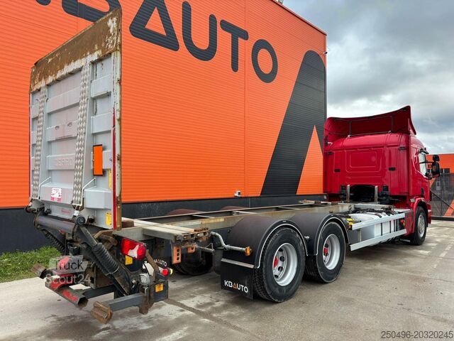Containervervoer Scania P 440 6x2 RETARDER / CHASSIS L=7741 mm