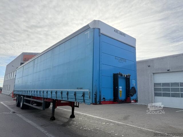 Kayar brandalar Kel-Berg Curtainsider / Planenauflieger / Gardin