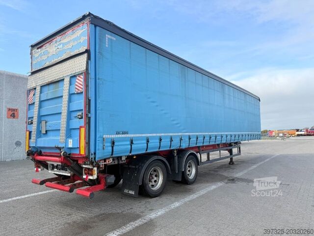 Kayar brandalar Kel-Berg Curtainsider / Planenauflieger / Gardin