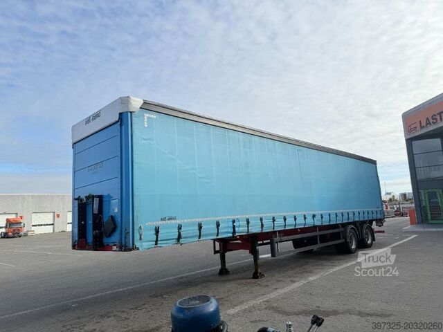 Bīdāmie tentiņi Kel-Berg Curtainsider / Planenauflieger / Gardin