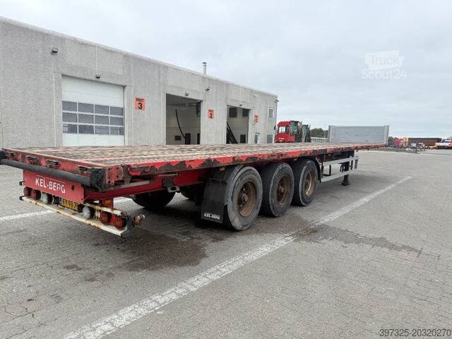 Plataforma remolque Kel-Berg Flatbed / Flachbettauflieger / Ladtrailer