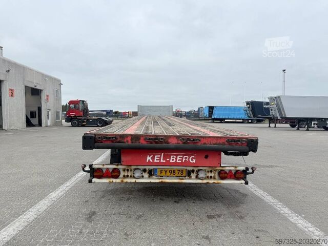 Plataforma remolque Kel-Berg Flatbed / Flachbettauflieger / Ladtrailer