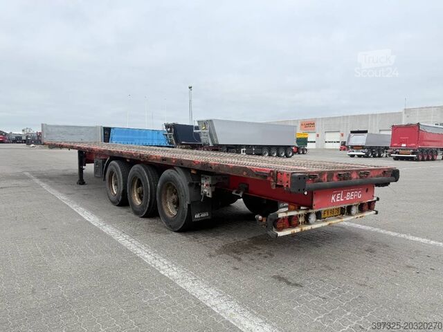 Plataforma remolque Kel-Berg Flatbed / Flachbettauflieger / Ladtrailer