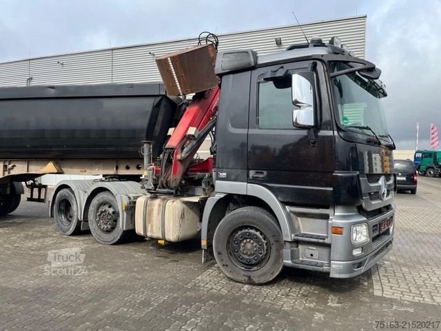 Standard SZM MERCEDES-BENZ Actros 2546 L 6x2  SZM / Kran HMF 1444 faltbar