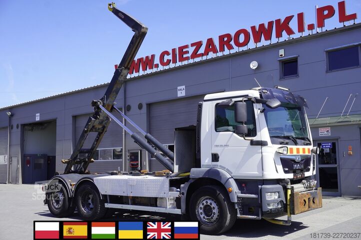 Hakowiec MAN TGM 26.340 6×2 E6 / Hydrolift hooklift