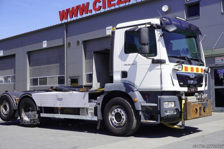 Hakowiec MAN TGM 26.340 6×2 E6 / Hydrolift hooklift