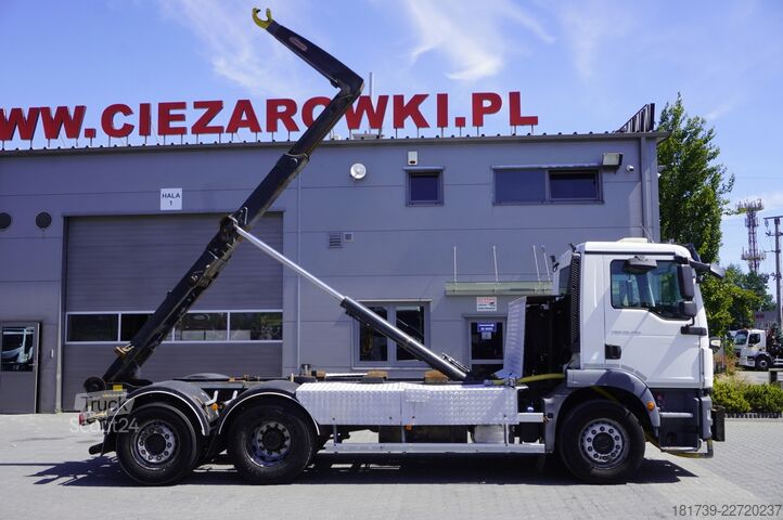 Hakowiec MAN TGM 26.340 6×2 E6 / Hydrolift hooklift