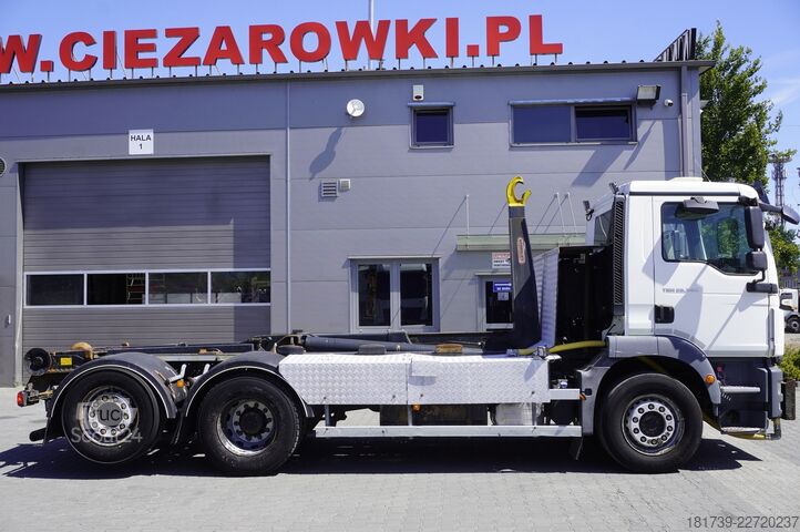 Hakowiec MAN TGM 26.340 6×2 E6 / Hydrolift hooklift