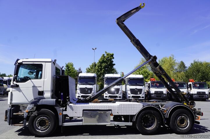 Hakowiec MAN TGM 26.340 6×2 E6 / Hydrolift hooklift