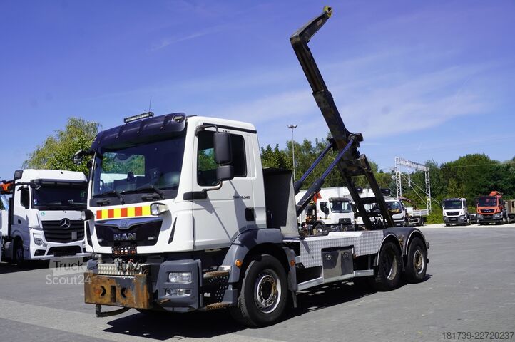 Hakowiec MAN TGM 26.340 6×2 E6 / Hydrolift hooklift